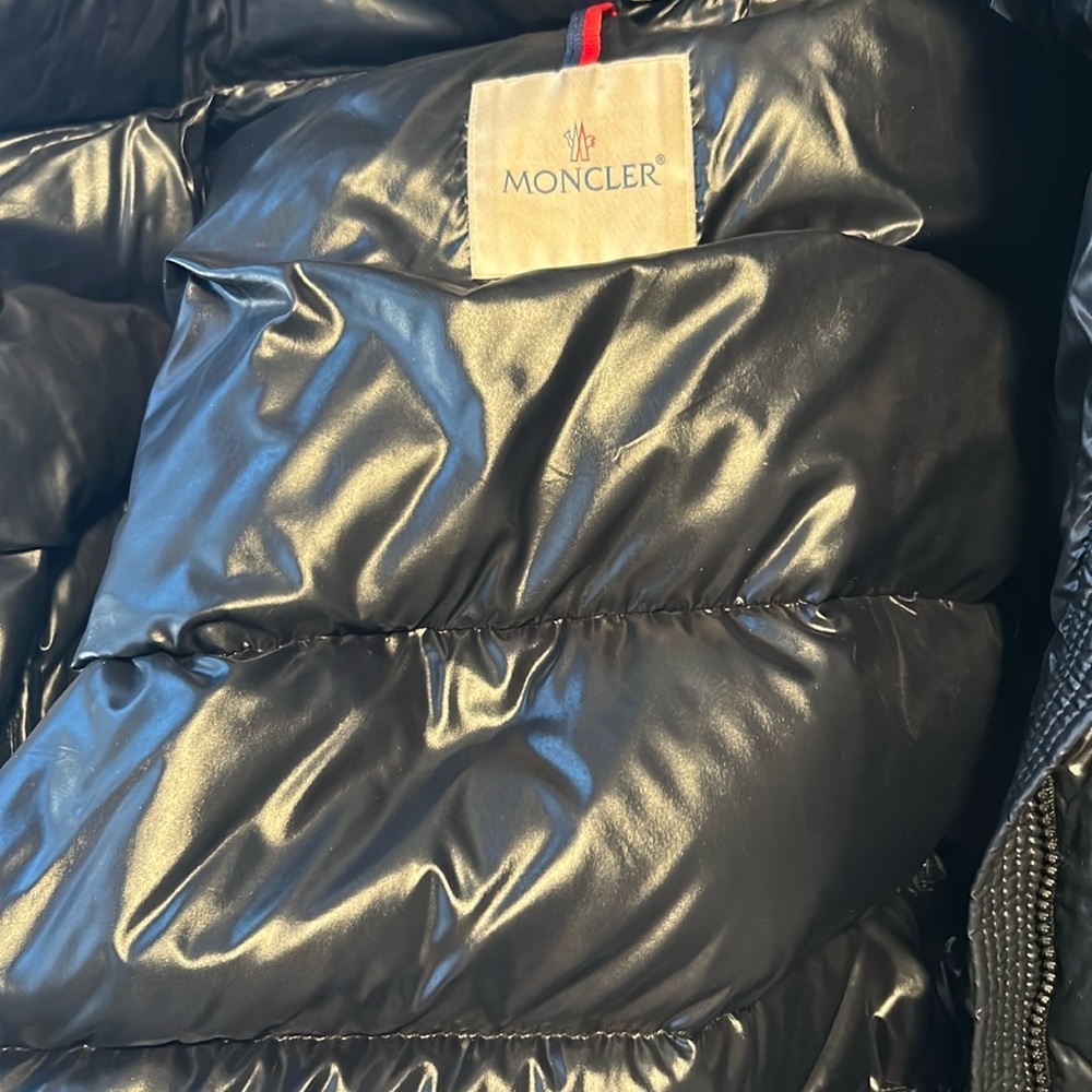 Moncler Black Puffer Jacket